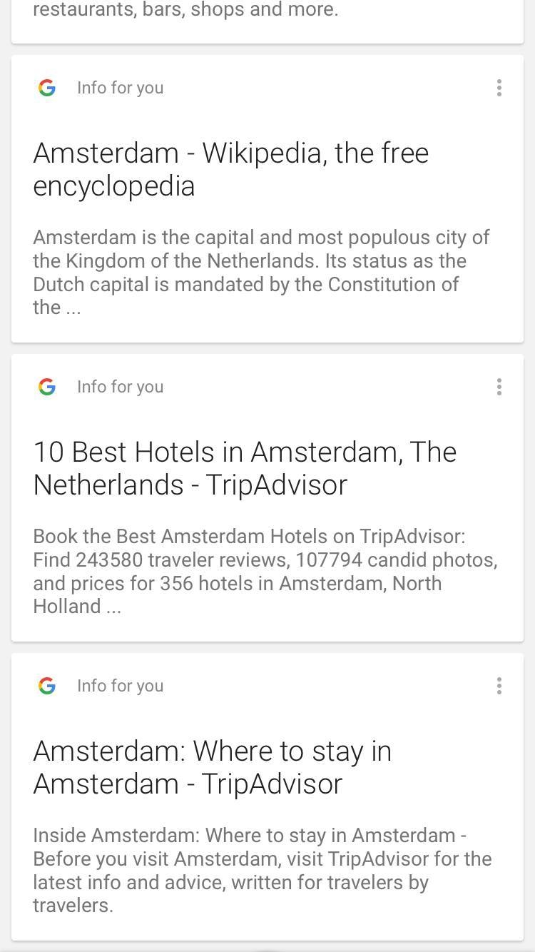 Google now