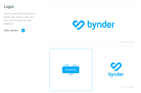 Bynder dam logos