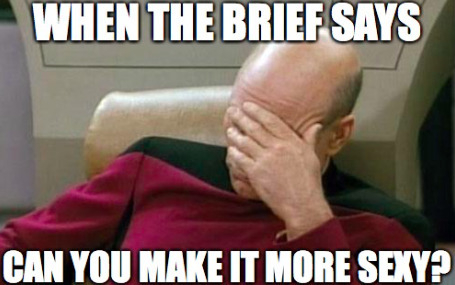 When the brief says