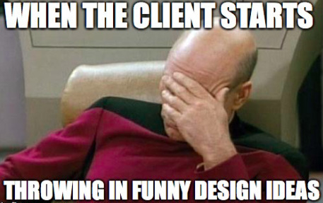 When the client starts