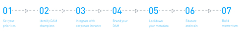 Digital asset management launch and adoption