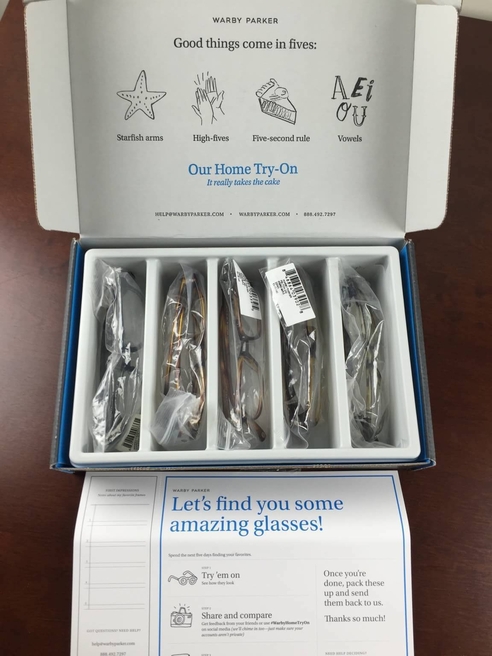 Warby parker try on dtc blog