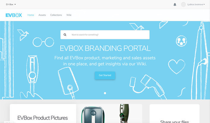 Evbox brand portal 1