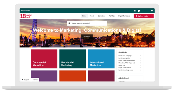 Customer spotlight: Century-old property experts clean up workflows and calculate marketing spend with Bynder