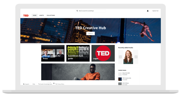 Conferencing gigant TED werkt samen met Bynder om een op maat gemaakte DAM oplossing te bouwen voor hun unieke content behoeften