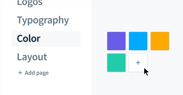 Brand guidelines breaker