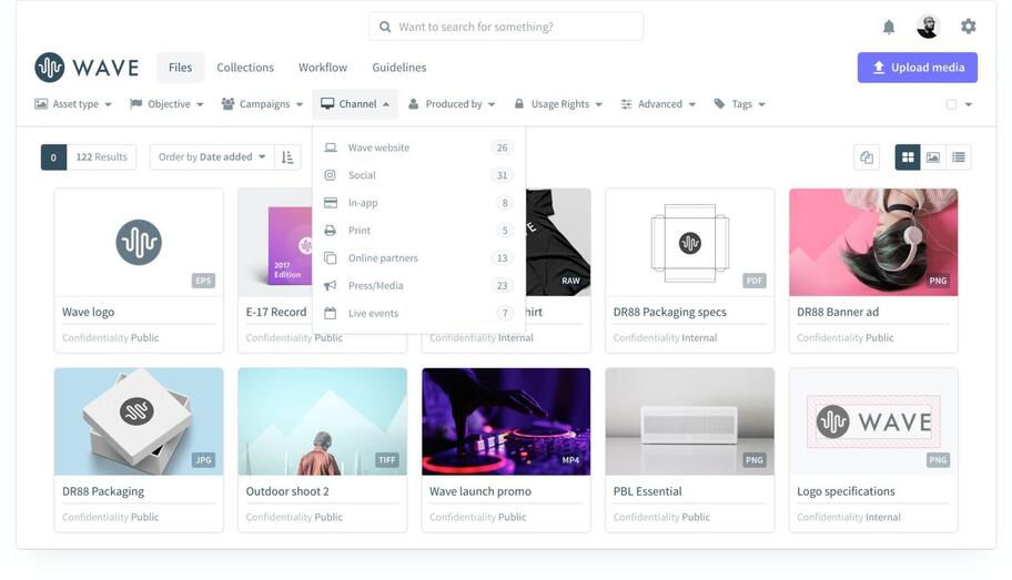 Gids voor het opzetten van een taxonomie voor jouw digital asset library
