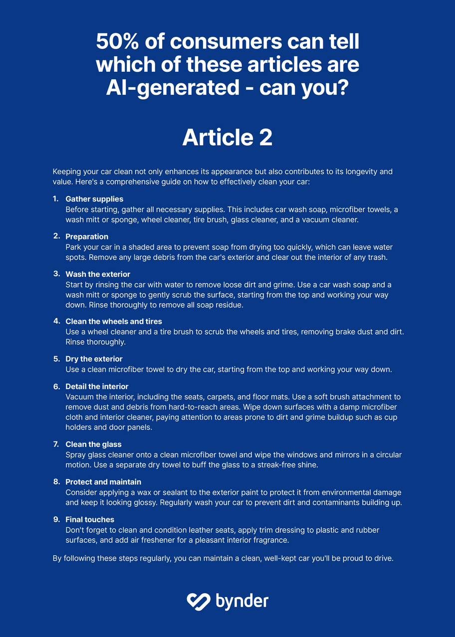 Bynder’s 'Human Touch' survey uncovers consumers opinions on the use of AI in content creation