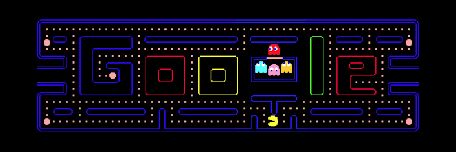 Pacman google doodle