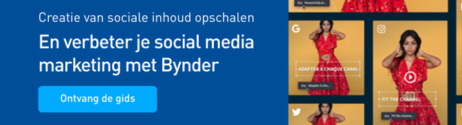 Social media marketing banner nl