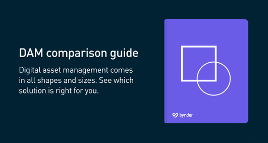 The easy way to compare DAM vendors for free.