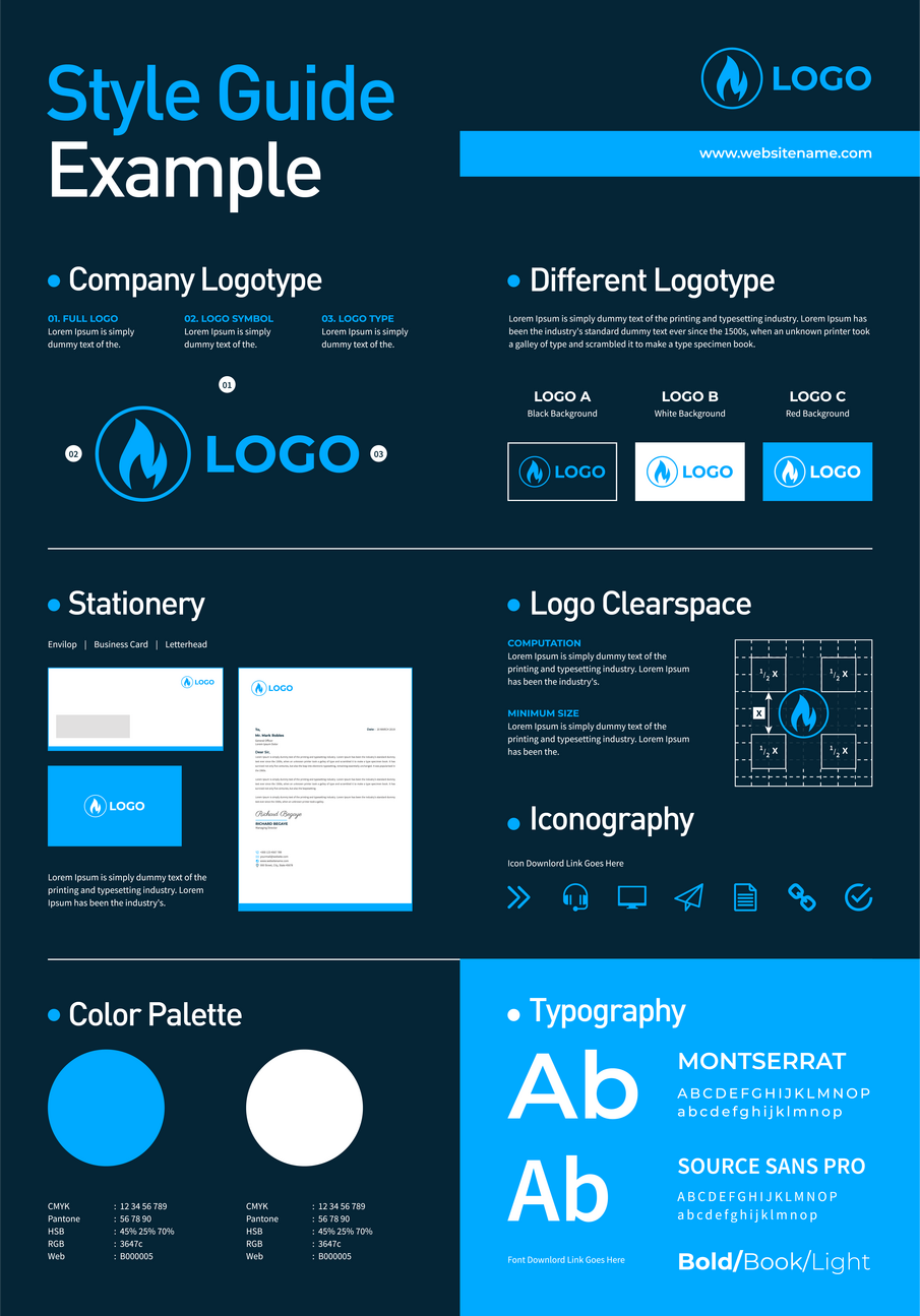 Mini Datovan Rozdeli Logo Style Guide Nap tie Ulo i pecifikova 