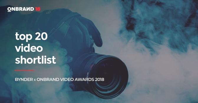 The Bynder x OnBrand Video Awards: Top 20