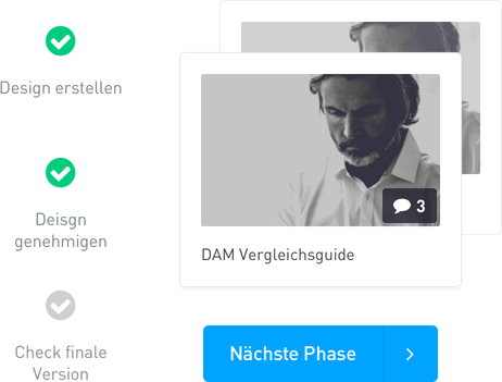 Einfache Revisionen und Genehmigungen