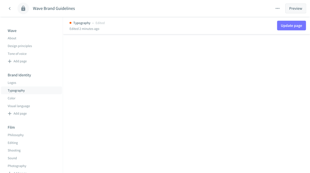 Guidelines edit sidebar