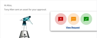 Webdam features realtime notifications