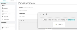 Workstream header