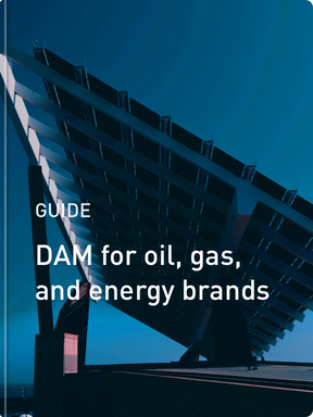 Digital asset management for oil, gas, and energy brands