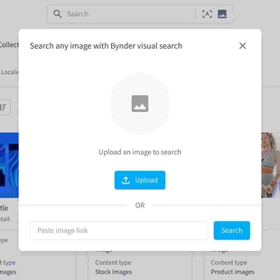 Search by Image - Gebruik afbeeldingen in plaats van woorden om te zoeken door een URL of referentiefoto te gebruiken.