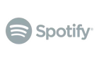 Logo Customer Gray Spotify