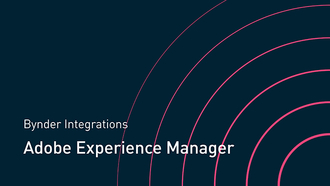 Bynder integrates with Adobe Experience Manager