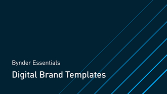 Bynder Digital Brand Templates