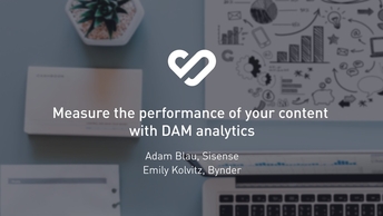 Measure the performance of your content with DAM analytics