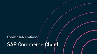 Bynder integrates with SAP Commerce Cloud