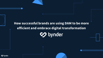 How successful brands are using DAM to be more efficient and embrace digital transformation