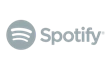 Logo Customer Gray Spotify