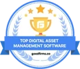 Badge GoodFirms Top DAM Software