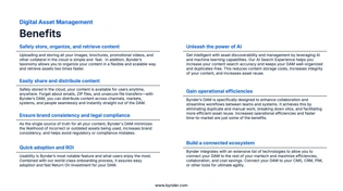 Digital Asset Management Feature Overview