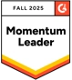 Badge G2 Momentum Leader Fall 2025