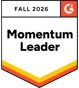 Badge G2 Momentum Leader Fall 2026