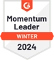 Badge G2 Momentum Leader Winter 2024