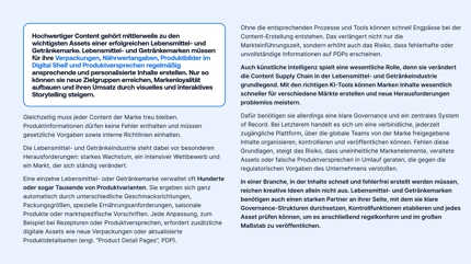 Optimieren Sie Ihr Digital Shelf: Ein strategisches DAM-Playbook für Lebensmittel- und Getränkemarken