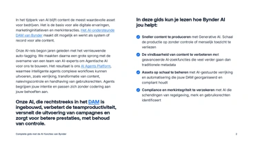 De complete gids met de AI&#8209;functies van Bynder