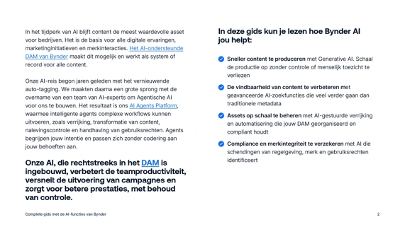 De complete gids met de AI&#8209;functies van Bynder