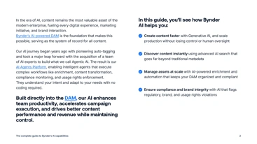 The complete guide to Bynder’s AI capabilities