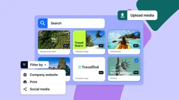 Digital asset library: How to find on-brand content in seconds