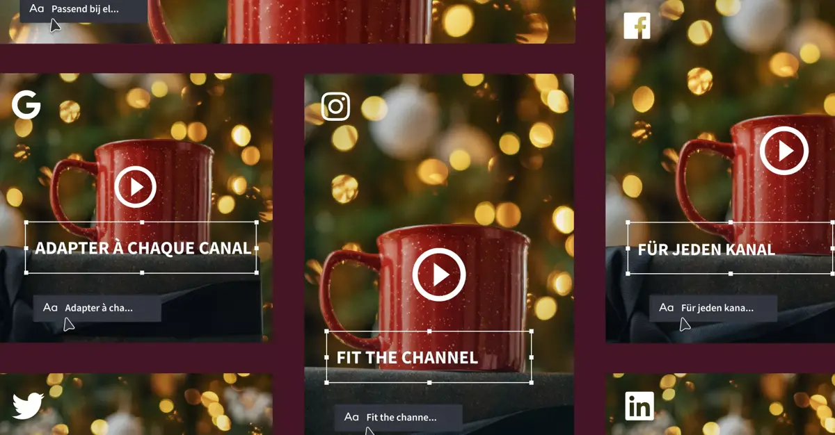 Holiday campaign header