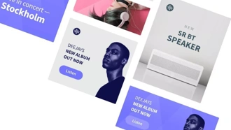 Créez plus de bannières publicitaires plus rapidement avec Digital Brand Templates de Bynder