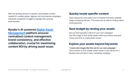 Future-proof your brand with&nbsp;DAM + AI: A guide for&nbsp;consumer brands