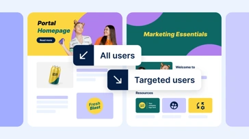 Homepage Experience that drives adoption
