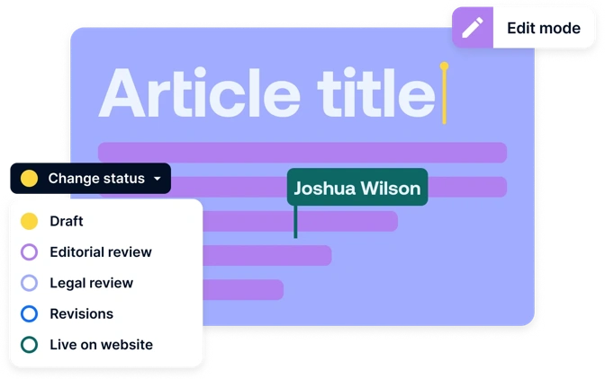 Content Workflow