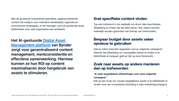 Jouw merk klaar voor de toekomst met DAM + Al: Een&nbsp;gids voor consumentenmerken