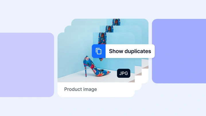 Un mécanisme puissant qui empêche les doublons accidentels d'assets durant l’importation qui encombrent votre hub de contenu.