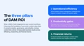 Quantify the business impact of DAM
