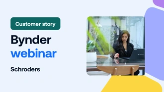 How Schroders streamlines their marketing and creative operations to create localised content with Bynder