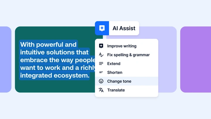Write faster and smarter with&nbsp;AI